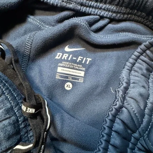 Nike Blue Dri-Fit Tech Retro Sportswear Sweatpants Jogger XL - Picture 3 of 5